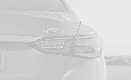 FELSZERELTSÉGI SZINTEK, CSOMAGOK ÉS OPCIÓK Q50 Q50 PREMIUM Q50S SPORT Q50S SPORT TECH Start/Stop rendszer (a 3,0 l-es V6-os benzinmotor kivételével) Elektromos szervokormány, sebességfüggő