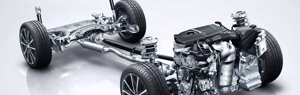 35 Követni a célokat az üldözőket megelőzve. A 4MATIC összkerékhajtás a motor és a sebességváltó lendületét tökéletesen viszi át az útra.