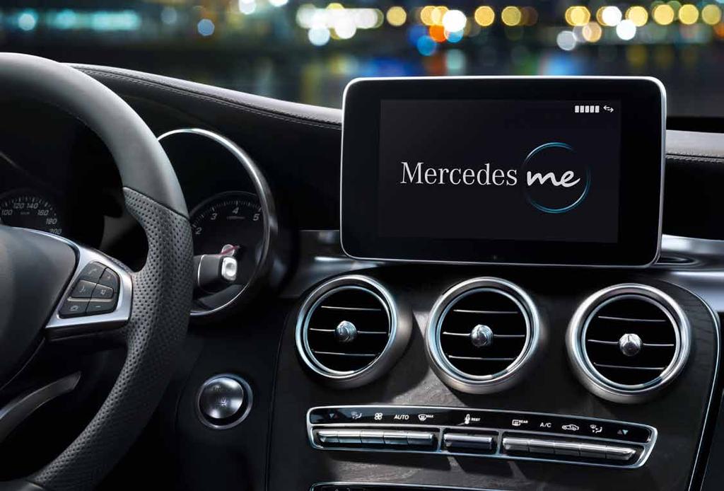 64 Az itt, a C-osztály példáján keresztül bemutatott Mercedes me