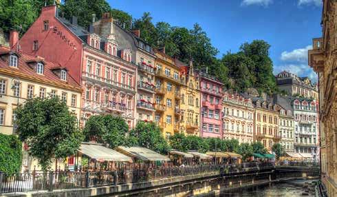 Karlovy Vary Prága Kutna Hora Brno Telc Lednice CSEHORSZÁG CSEH VILÁGÖRÖKSÉGEK ÉS A SZÁZTORNYÚ PRÁGA NÉPSZER ÚT KARLOVY VARY HANGULATOS HÁZAI Öt cseh világörökség megtekintése Alapos városnézés