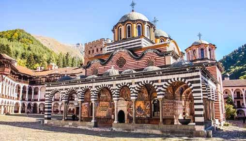 BULGÁRIA KOLOSTOROK ÉS RÓZSÁK FÖLDJÉN BULGÁRIÁBAN PÉNZTÁRCA- BARÁT Várna Veliko Tarnovo Obzor Az ortodox kultúra hagyományainak megismerése A világörökség: Rilai kolostor Az egyedülálló Kőerdő