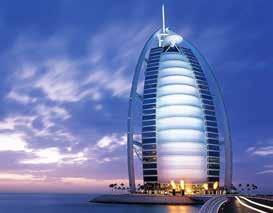 A 7*-ra minősített szuperszálloda a mai napig Dubai legfontosabb reklámarca és leglátogatottabb célpontja, a hatalmas vitorlát formázó épület méltán uralja a mellette elterülő partszakaszt.