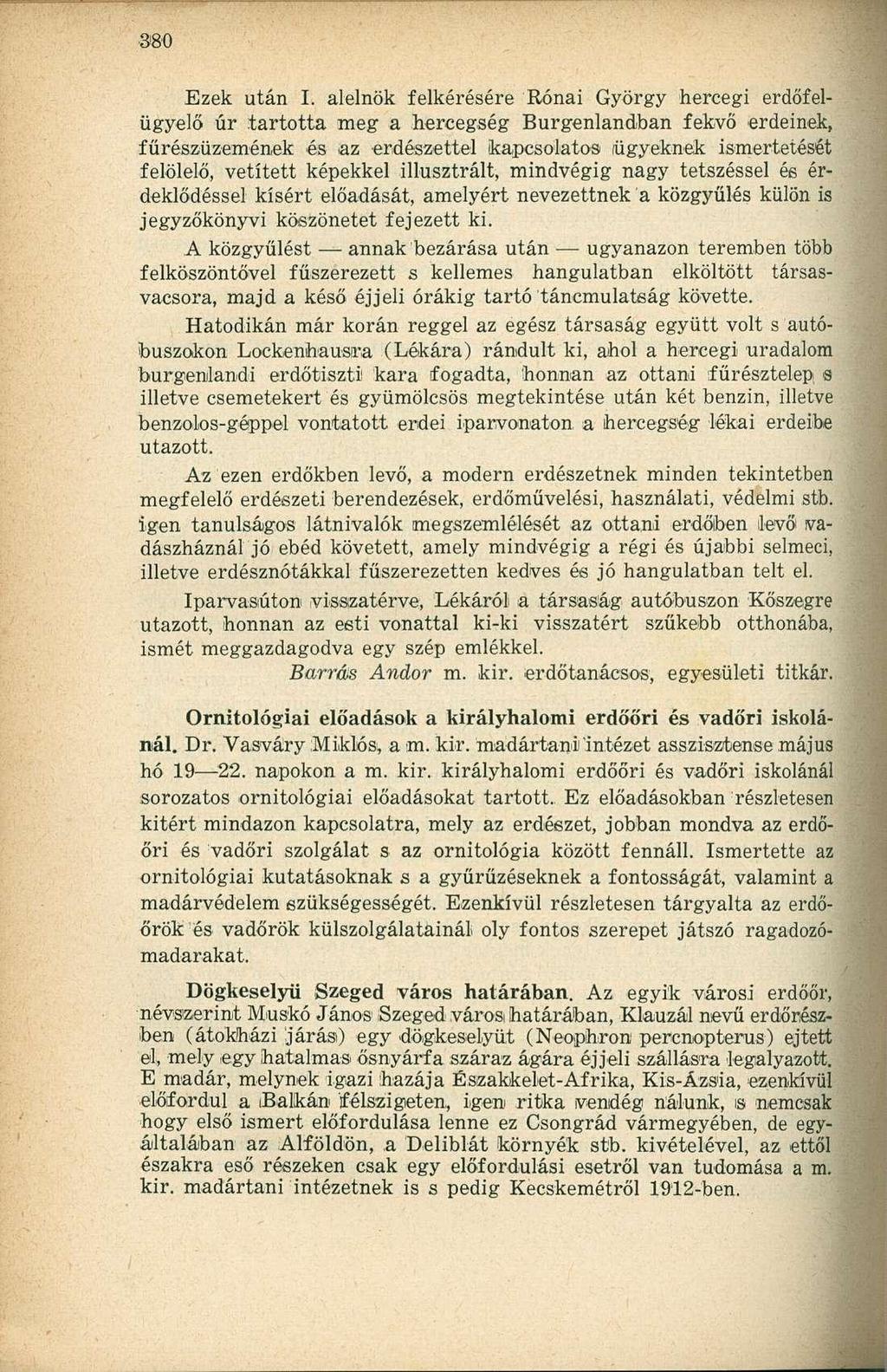 Ezek után I.