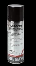 Chemasol kémai szerek: csak a minőség! Tel.: 23-418-308 Szilikon spray (400ml): Védi és tisztítja a fém, gumi, bőr, műbőr alkatrészeket, visszaadja ezek régi fényét.