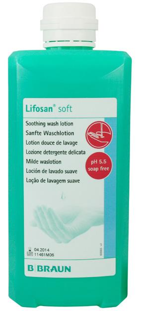 Braun Lifo-Scrub higiénés kézfrtőtlnítő folyéko szappan 1ml Használatra kész Hatéko a baktériumok,