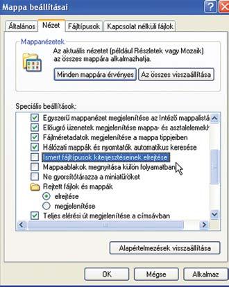 Nem mindegy, hogy egy txt, doc, ini vagy exe kiterjesztésû fájlt fogunk elindítani vagy szerkeszteni. Mielõtt továbbmennénk, érdemes a 7.