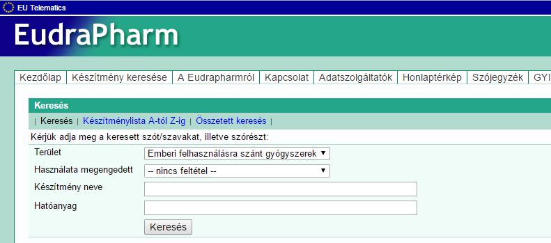 Az EU-ban engedélyezett gyógyszerek