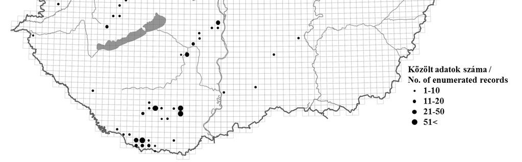 CoenoDat, CoenoDatAqua, EVA), esetenként publikáltak is (pl. CSIKY 2004, CSIKY 2006, HRIVNÁK & CSIKY 2009), de az atlaszban mégsem szerepelnek.