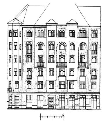 7/7 6 Új OTÉK Az épület és a vizsgált lakás épületszerkezetei: Alapozási rendszer tégla, falazott sávalapozás, míg vízszigetelés nem készült.