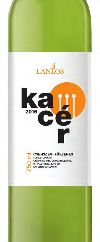 070 Ft NEKED (Kövidinka) LANTOS 2017 / 0,75 l KACÉR (Cserszegi fűszeres)