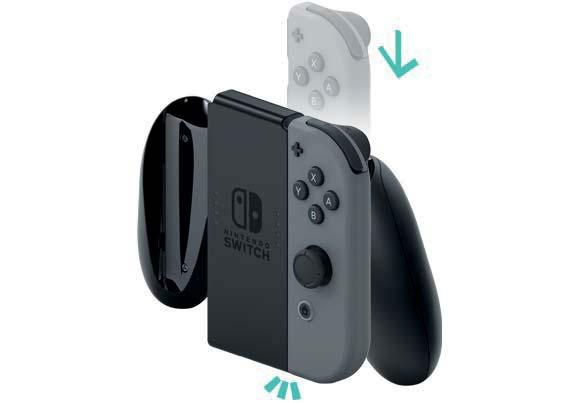 9 A Joy-Con kontrollerek csatlakoztatása és levétele a Joy-Con markolatról A Joy-Con kontrollerek csatlakoztatása és levétele a Joy-Con