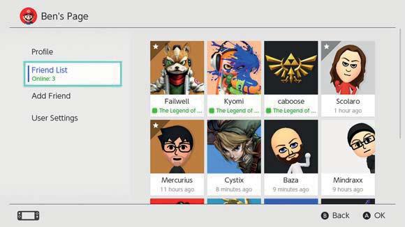 Ha nem szeretne javaslatokat kapni, látogasson el egy okoskészülék vagy PC segítségével a Nintendo Fiók weboldalra, és válassza a Friend Suggestions (Barát-javaslatok) opciót a beállítások