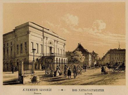 azaz a Budai Nyári Színpadon (vagy Színházban) is játszották. Még ez évben az első Tannhäuser-paródiát is bemutatták Magyarországon, 1862. április 3-a körül, a Budai Népszínházban.