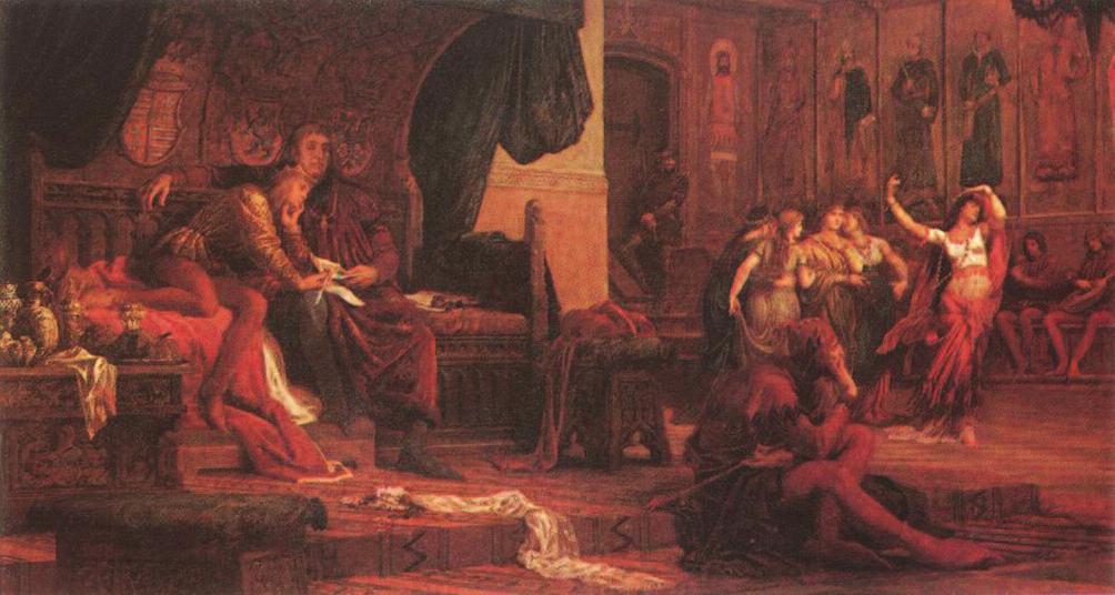 Székely Bertalan: V. László és Czillei Ulrik nem feledkezhetünk meg Székely Bertalan V. László és Czillei című, 1860 körül festett nagyméretű tablójáról sem.