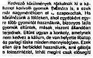 Megjegyzés: A 90 mg/kg a talajnak a vízben oldódó káliumtartalma.