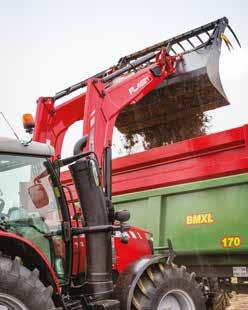 03 Massey Ferguson, vagyis kiváló A MASSEY FERGUSONTÓL Mindenki, aki napjainkban MF FL sorozatú rakodót