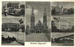 Szeged, mozaik lap: rajta
