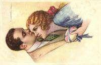 Romantic coupl e; Italian art
