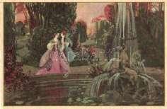 Baroque couple, Italian art