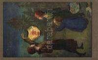Italian art postcar d, Anna
