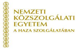 NEMZETI KÖZSZOLGÁLATI EGYETEM