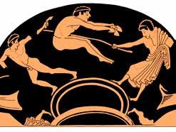 Az olimpiai játékok pánhellén (össz görög) jellegét bizonyítja, hogy minden szabad görög férfi (efebosz) részt vehetett rajta.