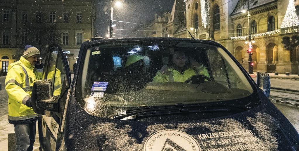 orvosi vizsgálatot követően lábadozó férőhelyekre, és 11 alkalommal hívunk közterületre mentőautót az általunk megtalált fedél nélküli emberekhez.