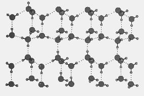 másodlagos kémiai kötéseket a Van der Waals és hidrogén