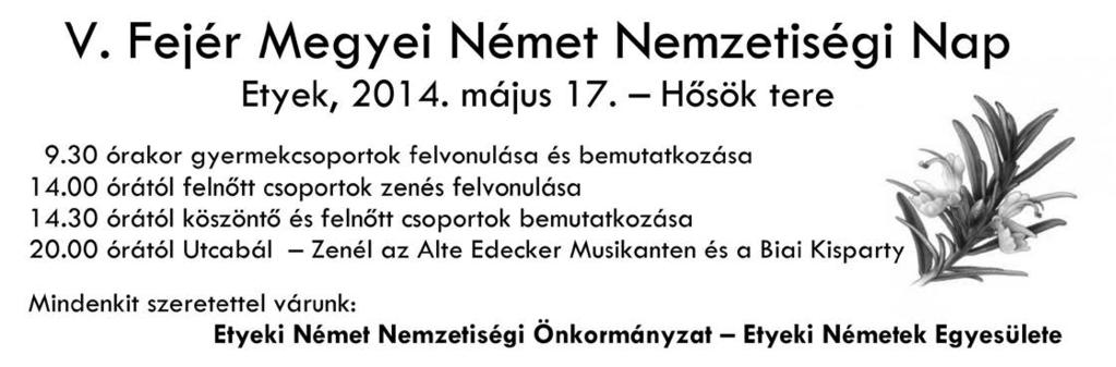 oldal 2014.04.29 17:29 Page 7 PROGRAMAJÁNLÓ Majális 2014.