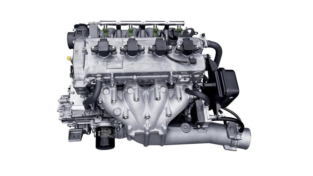 Nagy teljesítményű, 1812 ccm-es motor A nagy lökettérfogatnak köszönhetően a nagy teljesítményű 1812 ccm-es motor fantasztikus erőt ad le, amit a Hyper-Flow vízsugárszivattyú 3 lapátos járókereke