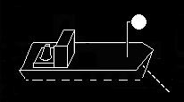 87. Milyen magasságban kell elhelyezni éjszaka a veszteglő kishajónak nem tekinthető hajó minden oldalról látható fehér fényét? (1 pont) a) Bármilyen magasságban. b) Legalább 5 méter magasságban.