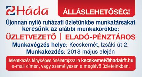 Szállást, előleget biztosítunk. T: +36 70 673 1966 HOSSZÚTÁVÚ munkalehetőség stabil hátterű vállalatnál rugalmas munkaidőben 2 fő részére a pénzügyi területen.