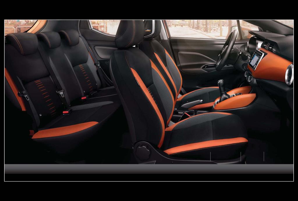 TÁGAS TÉR NEM CSAK ÖNNEK A VADONATÚJ NISSAN MICRA teret ad a teljes élethez.