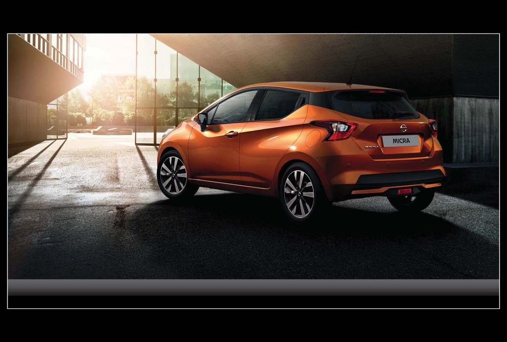 MAGASABBRA TESZI A LÉCET. A természetéből fakadóan merész Nissan MICRA 5. generációja újraértelmezi a kisautókkal szemben támasztott elvárásokat a formaterv, a kényelem és a teljesítmény terén is.