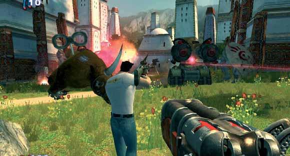 ölni és ölni hagyni serious sam II MULTIBOX A SERIOUS SAM MULTIPLAYERBEN UGYANAZÉRT VONZÓ, MINT EGYJÁTÉKOS MÓD- BAN: NEVEZETESEN AZÉRT, MERT IRDATLAN NAGY PUSZTÍTÁST LEHET VÉGEZNI.