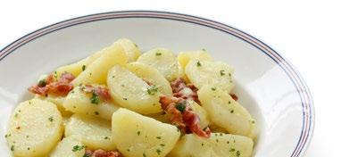 Saláták SALATE Vegyes saláta Gemischte Salatplatte Kicsi / Klein Nagy / Groß Uborka saláta Gurkensalat Bajor burgonya saláta C, I Kartoffelsalat Káposzta saláta Krautsalat Csemege uborka