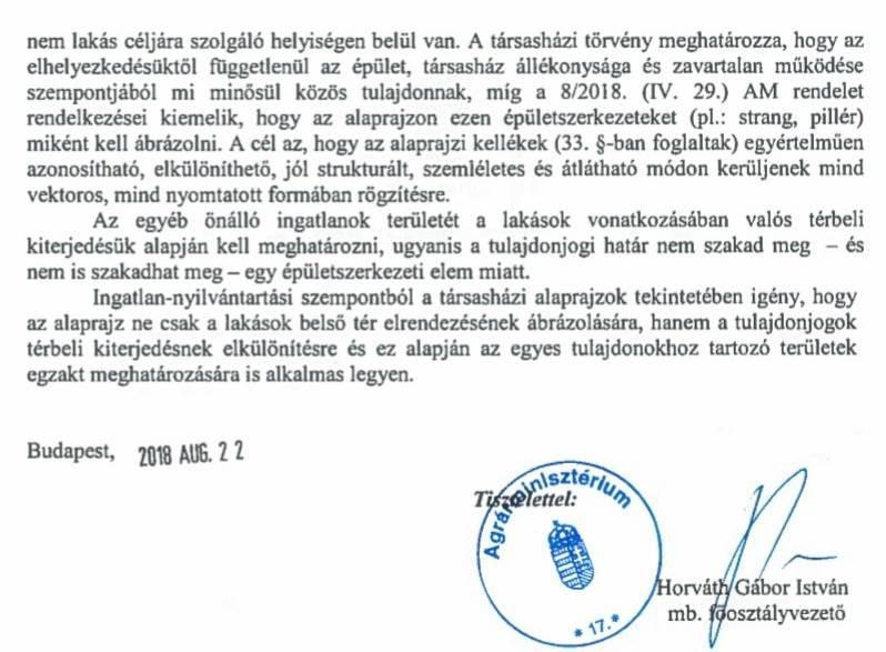 benne elhelyezkedő helyiségek területeinek összegével. Bár a rendelet nem utal vissza a 2003. évi CXXXIII.
