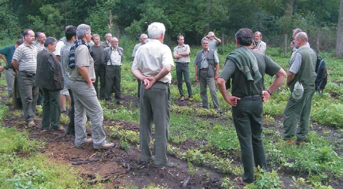Kelet és Nyugat találkozása avagy a Szombathelyi HCS látogatása a Nyírerdõ Zrt.