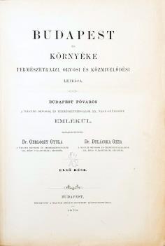 Egészoldalas és szövegközti képekkel, térrajzokkal, alaprajzokkal illusztrálva. Fűzve, gerincén szakszerűen pótolt kiadói papírborítóban. Folio. 290 mm. Jó állapotú példány. Ritka! 346.