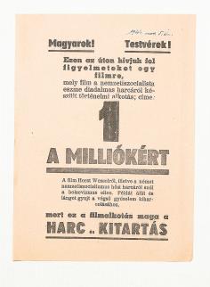 TILTOTT KÖNYVEK POLITIKAI PROPAGANDA KIADVÁNYOK 8. Magyar tisztek! Szándékosan csak silány felszerelést kaptatok 9.