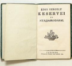 Későbbi (20. század első harmada), aranyozott gerincű félvászon kötésben, körül festett lapszélekkel. 190 mm. 6 000 Ft 56. EGY őrült naplója.