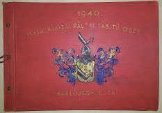 ELSŐ ÉS MÁSODIK VILÁGHÁBORÚ 70. M. KIR. Kinizsi Pál 11. Táb. Tü. Oszt. Naplójegyzet [Az 1941 es erdélyi bevonulásról] H. n., 1941. k.n. 26 sztl. lev.