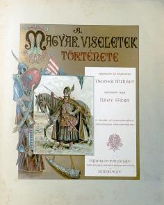 ILLUSZTRÁLT KÖNYVEK, GRAFIKA XXXIX t. (színes chromolitográfiák), 71 t. (fekete-fehér divattörténeti rajzok), XLVII, 240 p., 1 sztl. lev. Első kiadás!