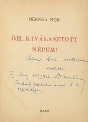CIONISTA Kongresszus Bp., (1939.) A Magyar Cionista Szövetség Budapesti VII.- VIII. Ker. Fiókegyesülete. 28 p.