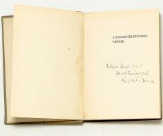 KOVÁCS IMRE: A paraszti életforma csődje Bp., 1940. Bolyai Akadémia. 213 p./bolyai könyvek/. Első kiadás! Dedikált!