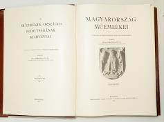 ) Forster Gyula: Magyarország műemlékei. 1 sztl. lev., 603 p., 10 t. II. kötet. (1906.) Gerecze Péter: A műemlékek helyrajzi jegyzéke és irodalma. XVI, 1412 hasáb, 1 sztl. lev. Oldalszámozáson belül egészoldalas táblákkal és szövegközti illusztrációkkal gazdagon illusztrálva.
