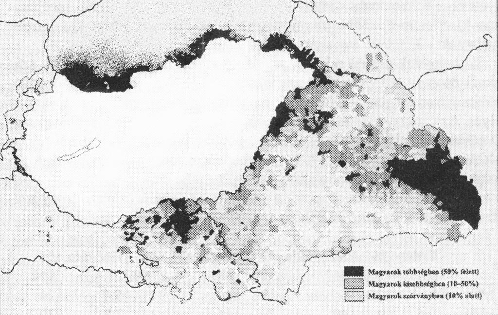 nyolcvan százalék feletti. Kárpátalján már nem ennyire jó a helyzet, de adathiány miatt pontos képet nem tudunk az ottani helyzetről alkotni.