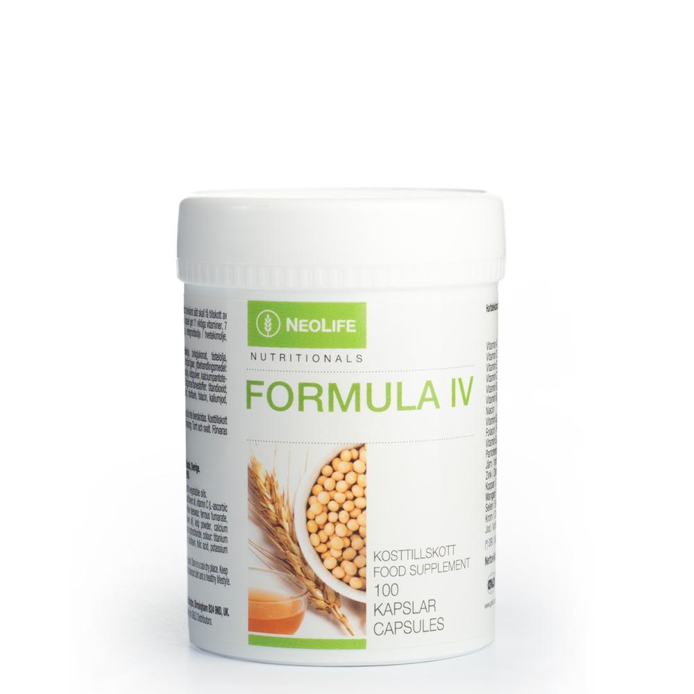 Formula IV Több, mint egy multivitamin Egyedi összetétel: vitaminokat, ásványi
