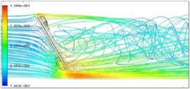 2017-2018-I. / 18 Pillangószelep vizsgálata kapcsolt szimulációval Coupled simulation of butterfly valves Egy csővezeték-rendszerben egy szokásostól eltérő kialakítású pillangószelep helyezkedik el.