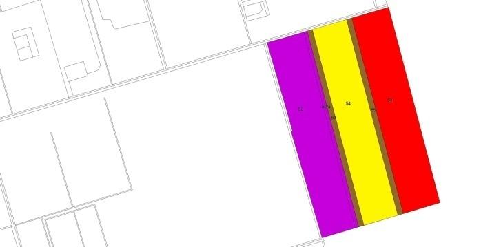 Rabatin-tábla -visszagyepesedő ugarsávokkal tagolt szántó, - egy blokkban, összesen 47,04 hektár - állandó helyen 2-2 hektár ugarsáv